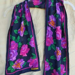 100% silk scarf