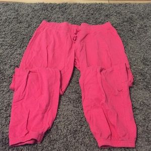H and M Capri sweat pants