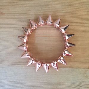 Rose Gold Spike Bracelet