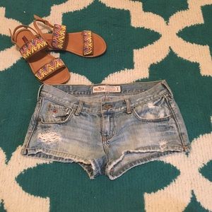 Hollister jean shorts
