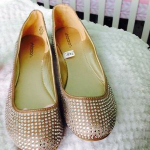 Rhineston flats 🔴NWOT🔴