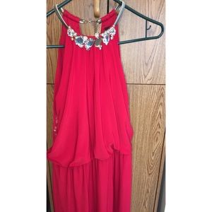 RED FORMAL DRESS