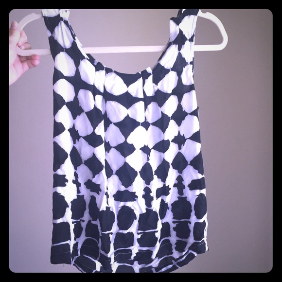 Forever 21 Work Blouse black and white Small - Picture 1 of 4