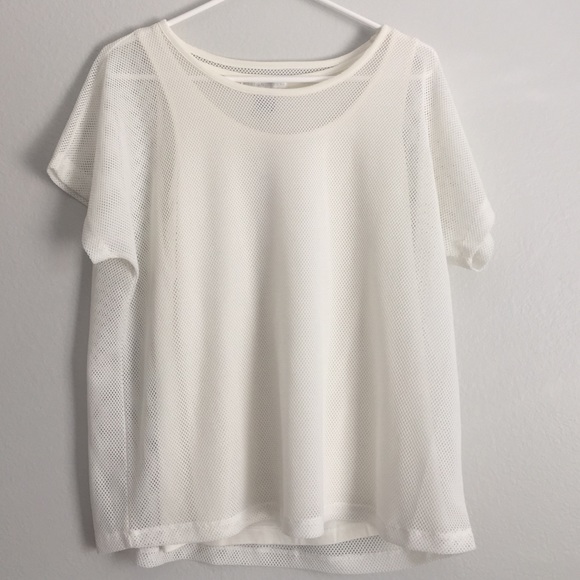NWT Mesh shirt