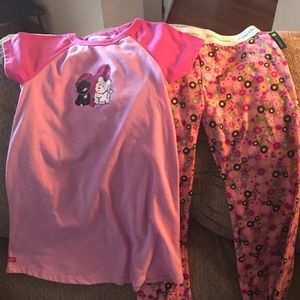 Girls 7/8 Pajamas