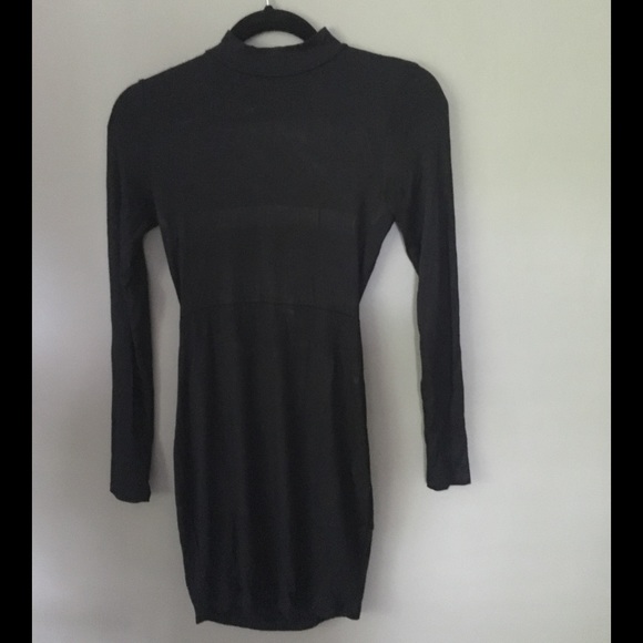 Long Sleeve, Backless, Mini Forever 21 Dress