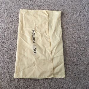 Louis Vuitton dust bag