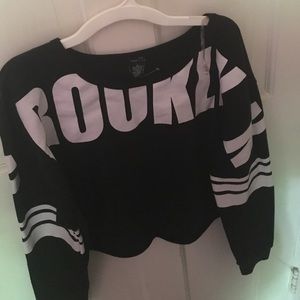 Cropped sweatshirt