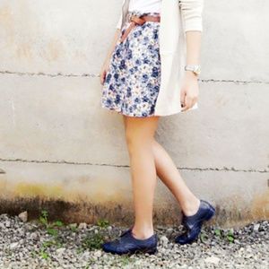 Melissa navy oxfords