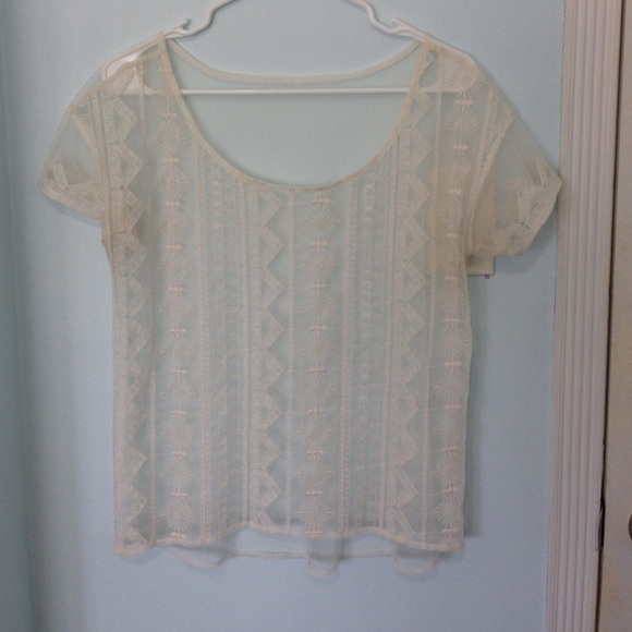 Tribal print top