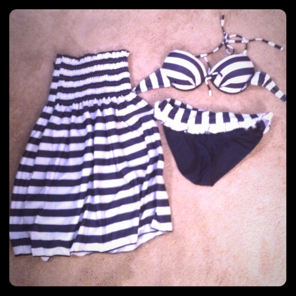 Bathing suit and cover up