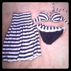 Bathing suit and cover up