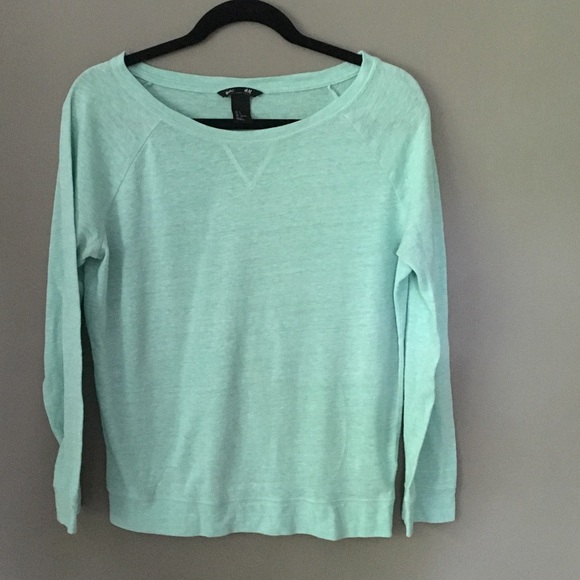 Light Green H&M Long Sleeve