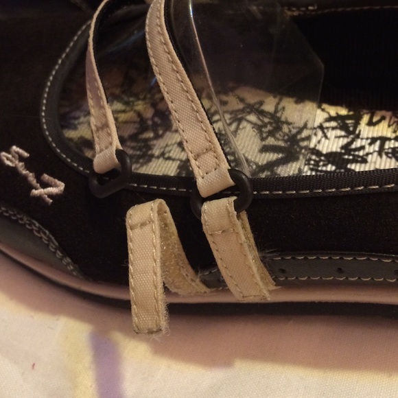 Seven7 "Saturday" Athletic Flat Leather Dark Brown Mary Janes Shoes Sz 8, used - Picture 10 of 12