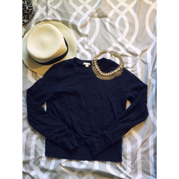 Navy Blue Crewneck