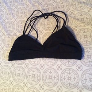 Victoria's Secret Black Strappy Bralette