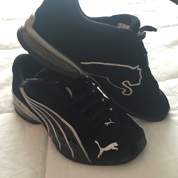 PUMA: Black, ladies 7.5