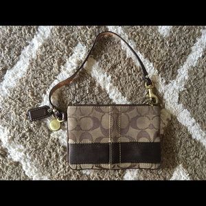 Coach wristlet - small