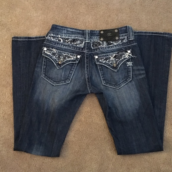 Miss Me jeans closed pocket boot cut ‼️‼️