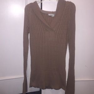 Forever 21 Beige knit light weight sweater