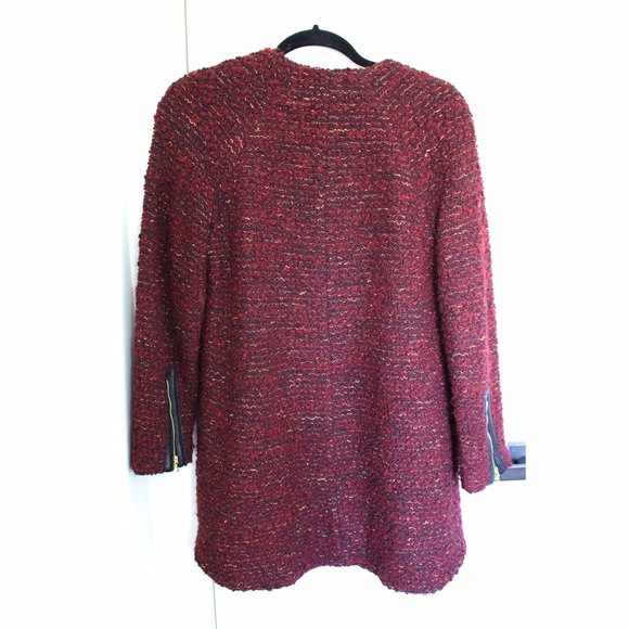 Alice + Olivia Tweed Coat - Picture 4 of 4