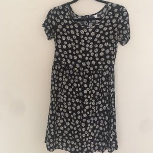 Sunflower baby doll dress.