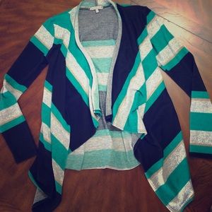 Charolette Russe wrap sweater