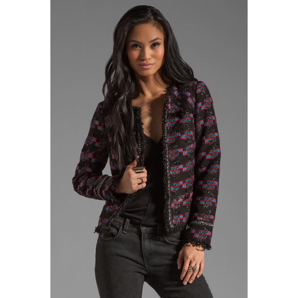 Trina Turk Secret Agent Kings Road Tweed Jacket