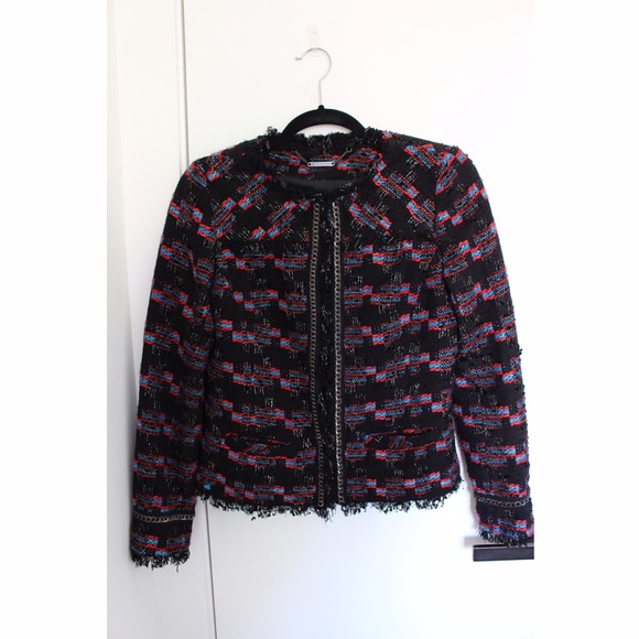 Trina Turk Secret Agent Kings Road Tweed Jacket - Picture 5 of 8