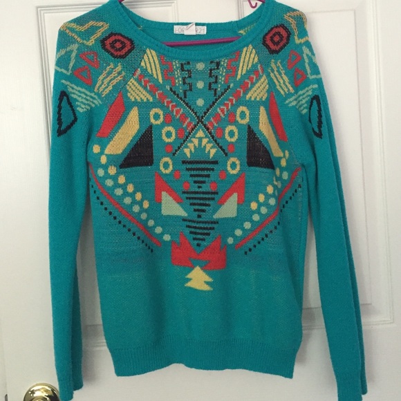 patterned sweater from forever 21