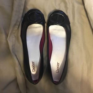 Black Dexter flats