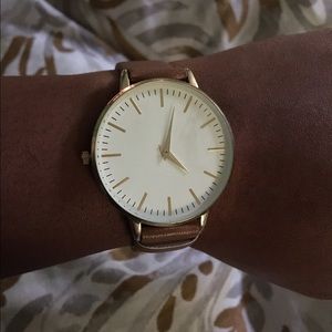 Brown watch from Aldo
