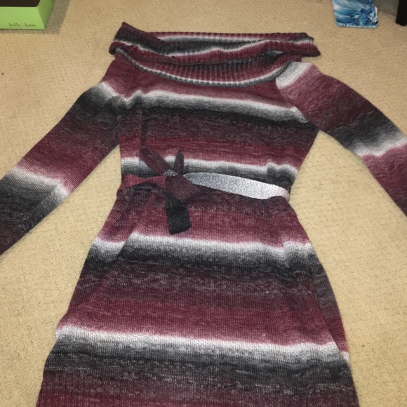 Turtleneck sweater dress!