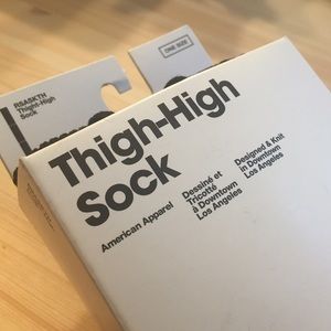 American Apparel Thigh-High Socks