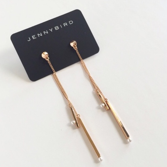 Jenny Bird Jewelry - Jenny Bird Rose Gold Watson Earrings.