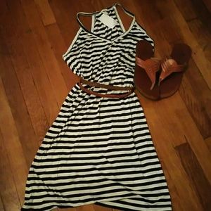H&M Dresses - H&M Black and White Racer Back tank dress H&M Dresses - H&M Black and White Racer Back tank dress