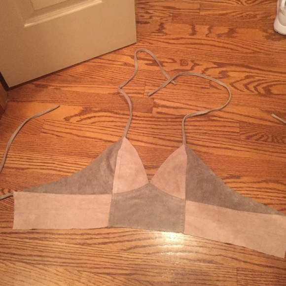 LF Tops - LF tie up halter crop top