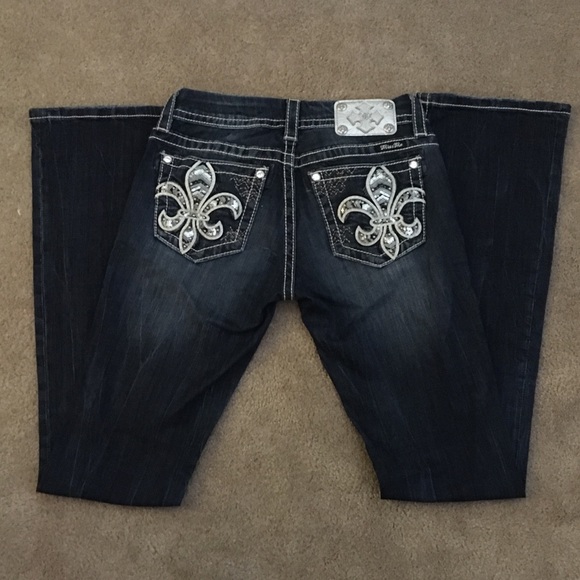 Miss Me jeans open pocket boot cut‼️‼️