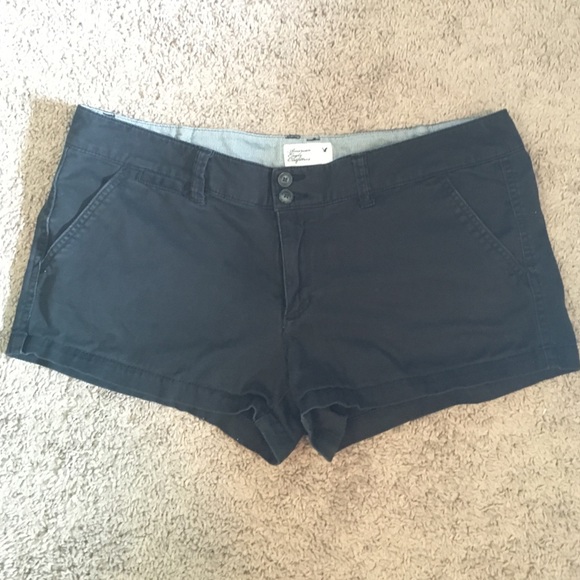 Black American eagle shorts