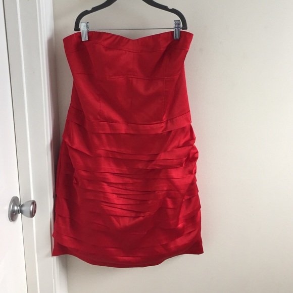 Red Express Cocktail Dress Size 12