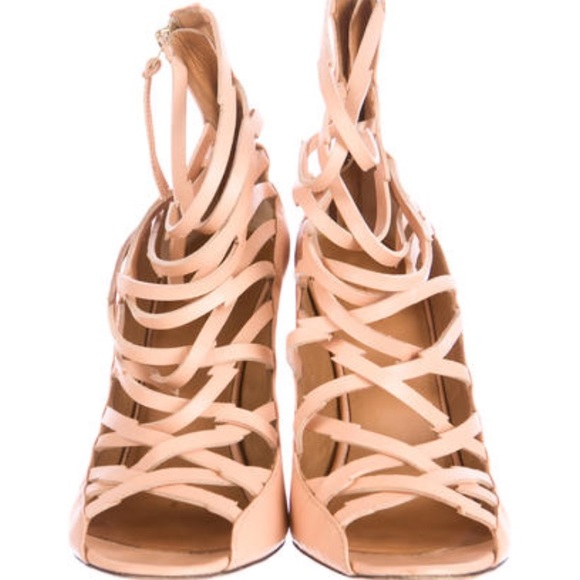 Isabel Marant Paw CalfskinLeather Sandals - Picture 4 of 6