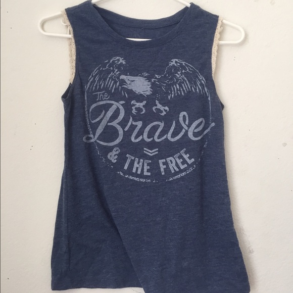 The Brave and the Free tank top