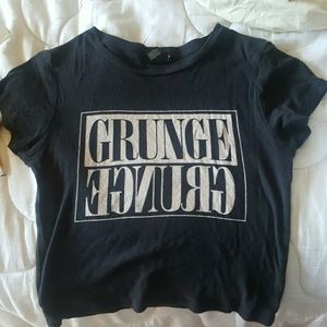 "Grunge" Crop Top
