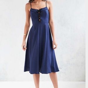 Cooperative navy Lace up Dress size 0