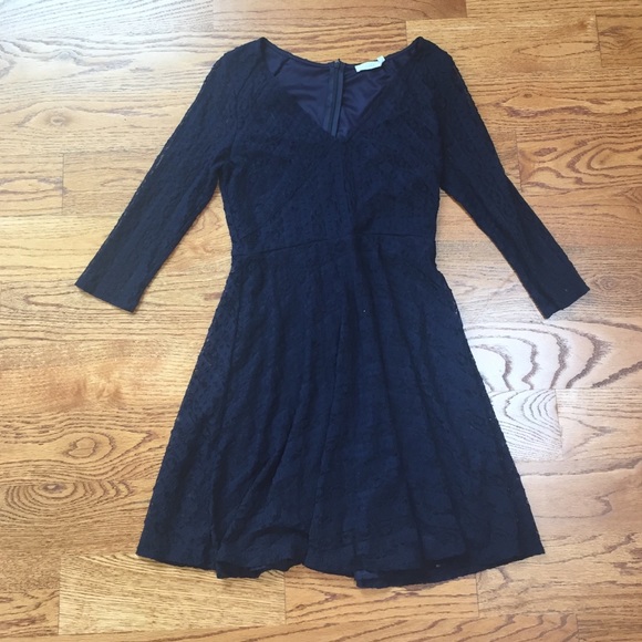 Navy Skater Dress