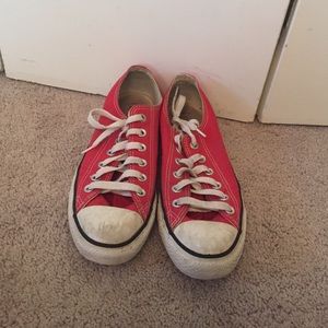 Red converse
