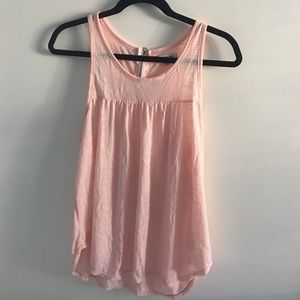 Peach tank top
