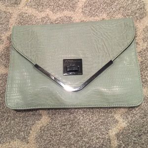 Sea Green clutch BCBG Generation