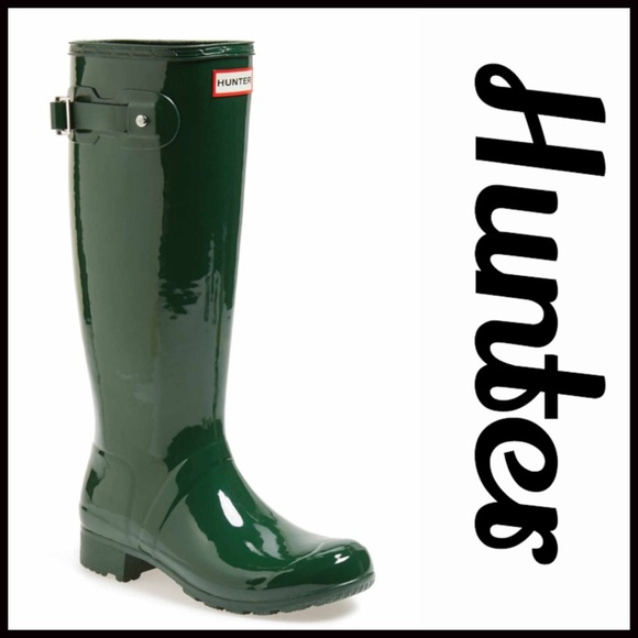 HUNTER ORIGINAL TALL RAIN BOOTS - Picture 2 of 4
