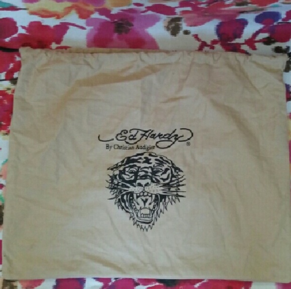 Ed Hardy Drawstring Bag - Picture 2 of 2